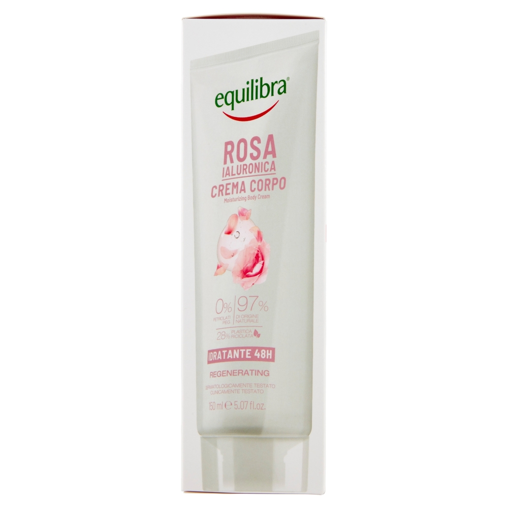 equilibra Rosa Ialuronica Crema Corpo Idratante 48H 150 ml